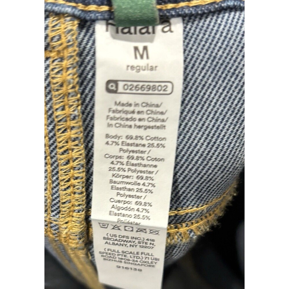 Halara Flex High Waisted Baggy Wide Leg Casual Denim Jeans Women’s Medium M - Picture 7 of 7